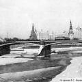 Вид на Кремль зимой